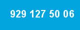 929 127 50 06 929 127 50 06